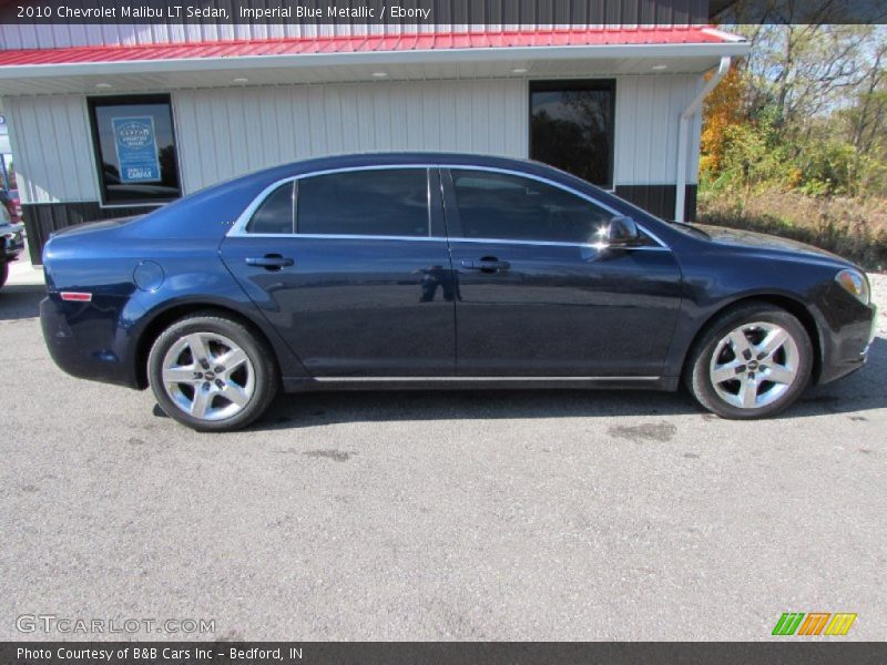Imperial Blue Metallic / Ebony 2010 Chevrolet Malibu LT Sedan