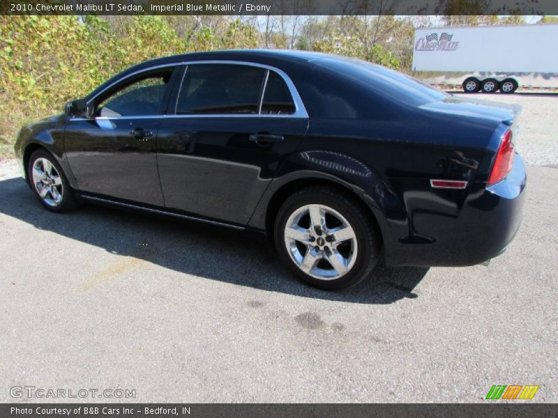Imperial Blue Metallic / Ebony 2010 Chevrolet Malibu LT Sedan