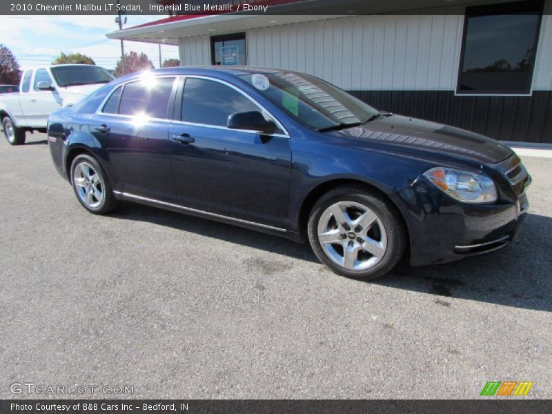 Imperial Blue Metallic / Ebony 2010 Chevrolet Malibu LT Sedan