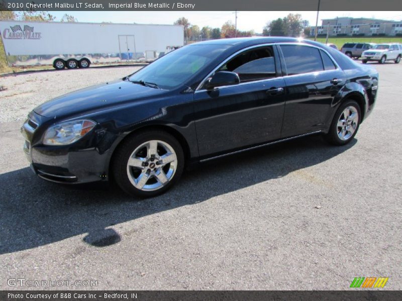 Imperial Blue Metallic / Ebony 2010 Chevrolet Malibu LT Sedan