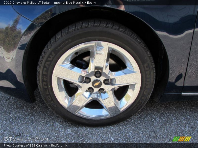 Imperial Blue Metallic / Ebony 2010 Chevrolet Malibu LT Sedan