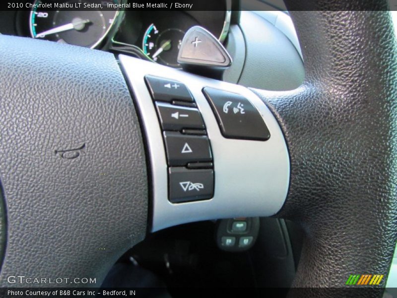 Imperial Blue Metallic / Ebony 2010 Chevrolet Malibu LT Sedan