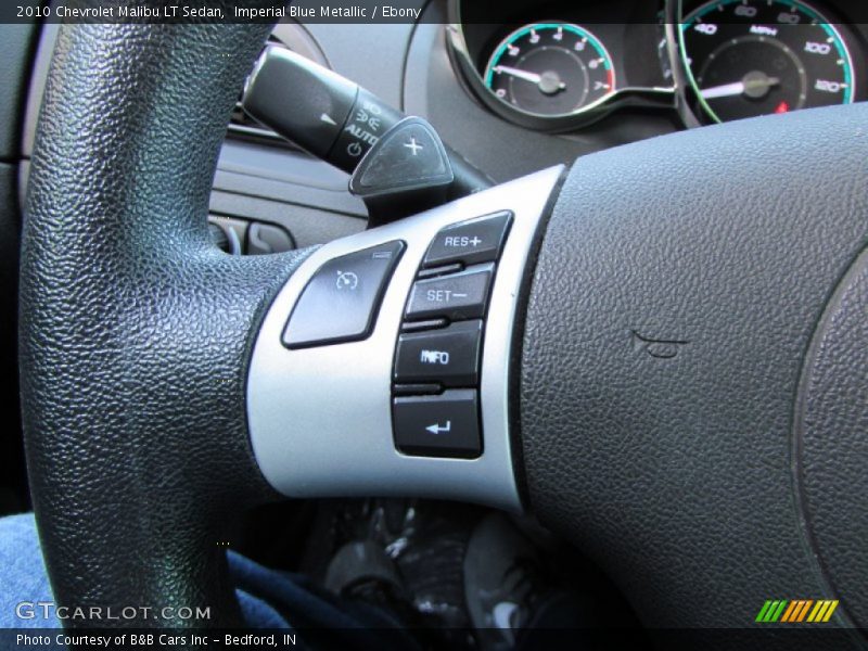 Imperial Blue Metallic / Ebony 2010 Chevrolet Malibu LT Sedan