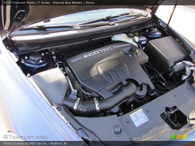 Imperial Blue Metallic / Ebony 2010 Chevrolet Malibu LT Sedan