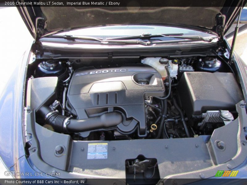Imperial Blue Metallic / Ebony 2010 Chevrolet Malibu LT Sedan