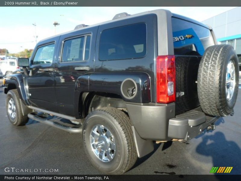Black / Ebony/Pewter 2009 Hummer H3