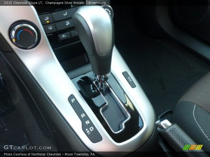 Champagne Silver Metallic / Brownstone 2015 Chevrolet Cruze LT