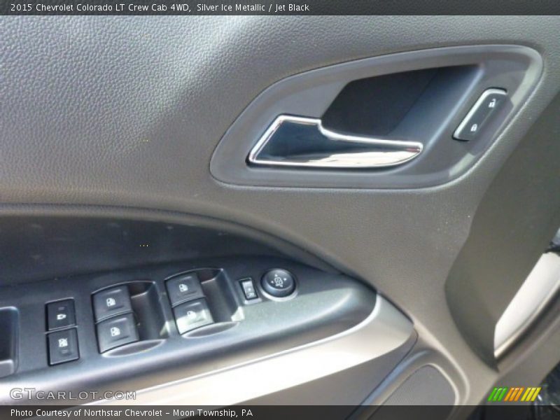 Silver Ice Metallic / Jet Black 2015 Chevrolet Colorado LT Crew Cab 4WD