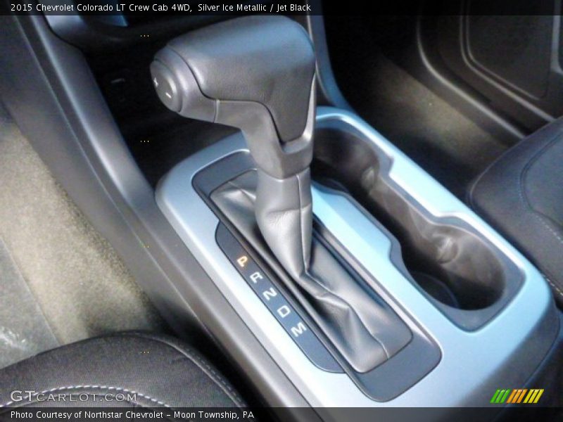 Silver Ice Metallic / Jet Black 2015 Chevrolet Colorado LT Crew Cab 4WD
