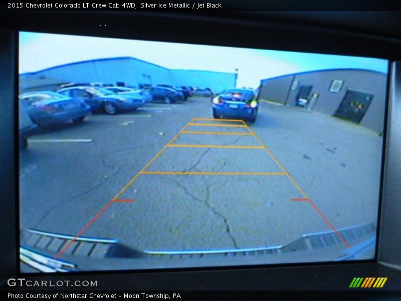 Silver Ice Metallic / Jet Black 2015 Chevrolet Colorado LT Crew Cab 4WD