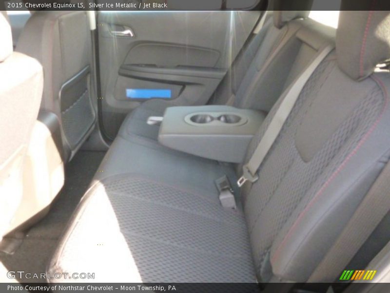 Silver Ice Metallic / Jet Black 2015 Chevrolet Equinox LS