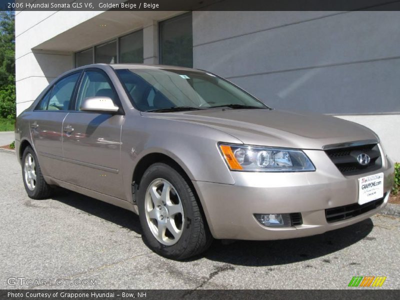 Golden Beige / Beige 2006 Hyundai Sonata GLS V6