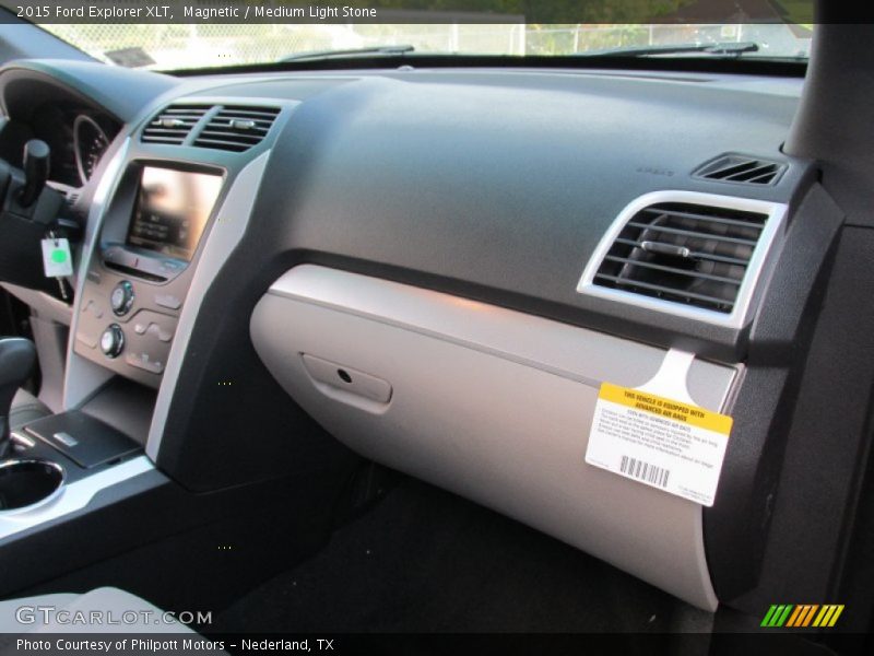 Magnetic / Medium Light Stone 2015 Ford Explorer XLT