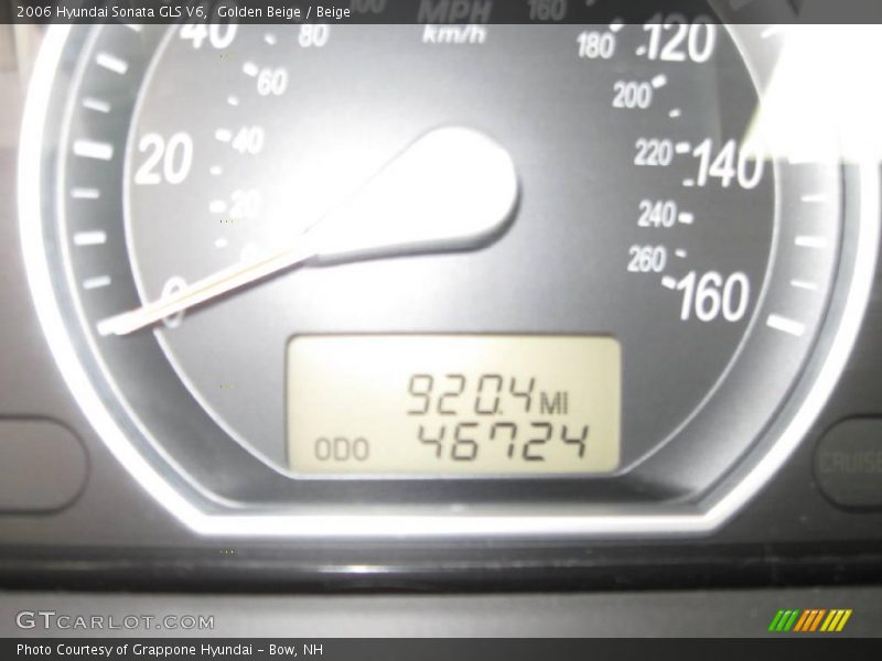 Golden Beige / Beige 2006 Hyundai Sonata GLS V6