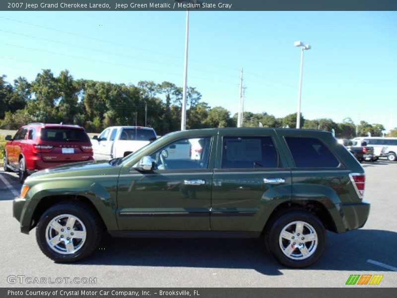 Jeep Green Metallic / Medium Slate Gray 2007 Jeep Grand Cherokee Laredo