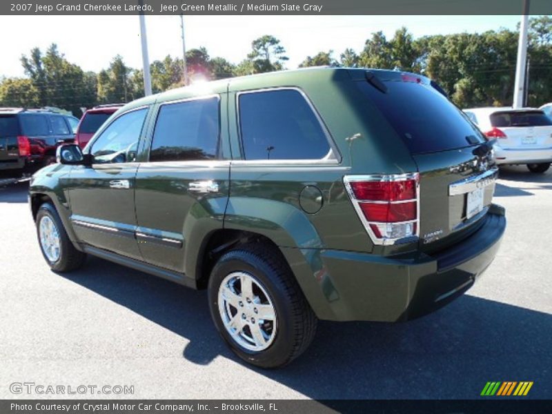 Jeep Green Metallic / Medium Slate Gray 2007 Jeep Grand Cherokee Laredo