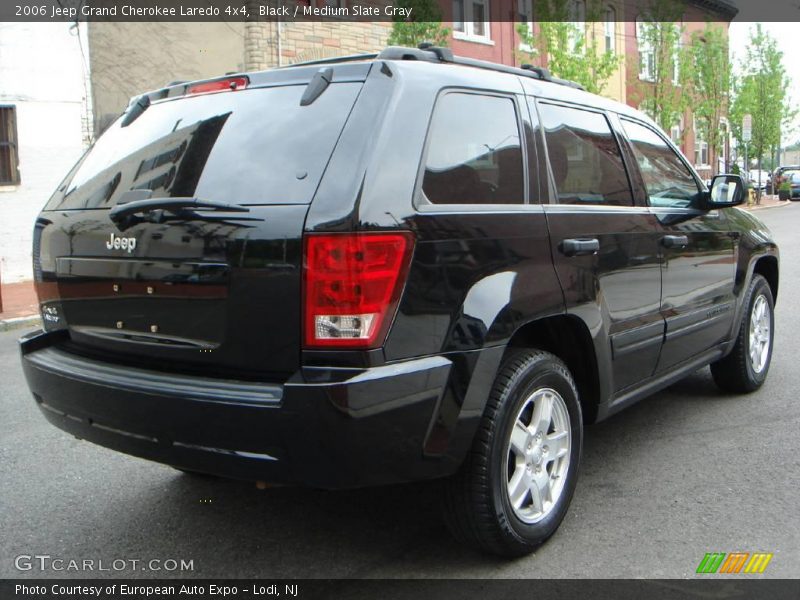 Black / Medium Slate Gray 2006 Jeep Grand Cherokee Laredo 4x4