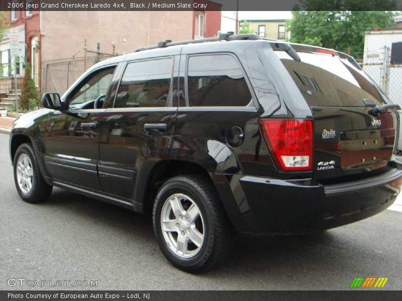 Black / Medium Slate Gray 2006 Jeep Grand Cherokee Laredo 4x4