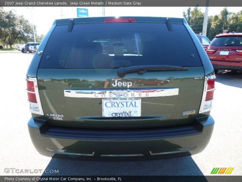 Jeep Green Metallic / Medium Slate Gray 2007 Jeep Grand Cherokee Laredo