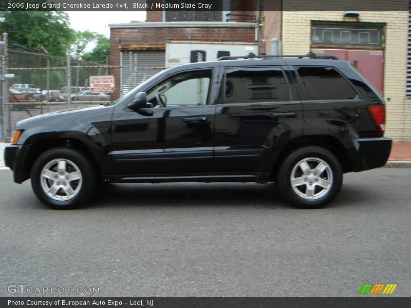Black / Medium Slate Gray 2006 Jeep Grand Cherokee Laredo 4x4