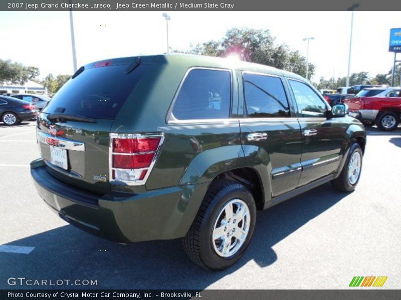 Jeep Green Metallic / Medium Slate Gray 2007 Jeep Grand Cherokee Laredo