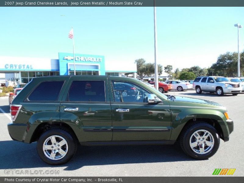 Jeep Green Metallic / Medium Slate Gray 2007 Jeep Grand Cherokee Laredo