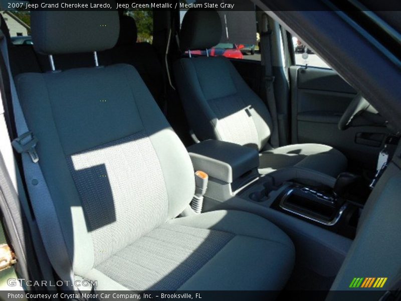 Jeep Green Metallic / Medium Slate Gray 2007 Jeep Grand Cherokee Laredo