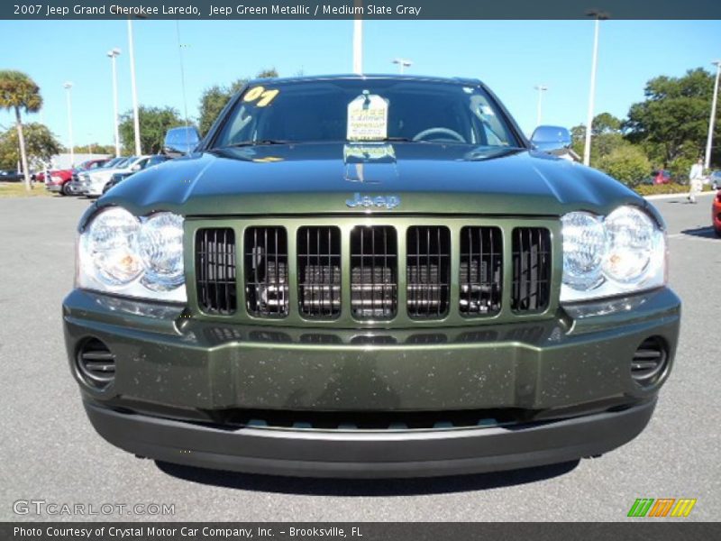 Jeep Green Metallic / Medium Slate Gray 2007 Jeep Grand Cherokee Laredo