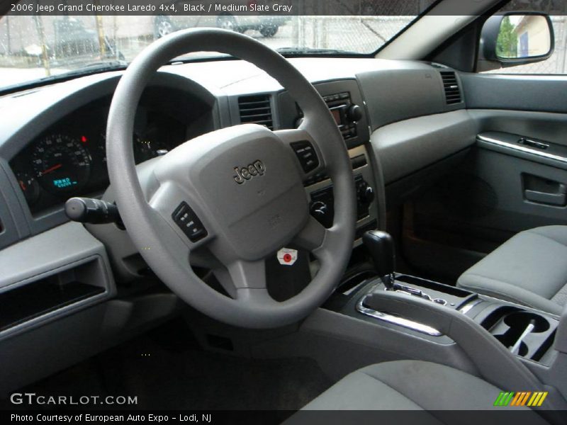 Black / Medium Slate Gray 2006 Jeep Grand Cherokee Laredo 4x4