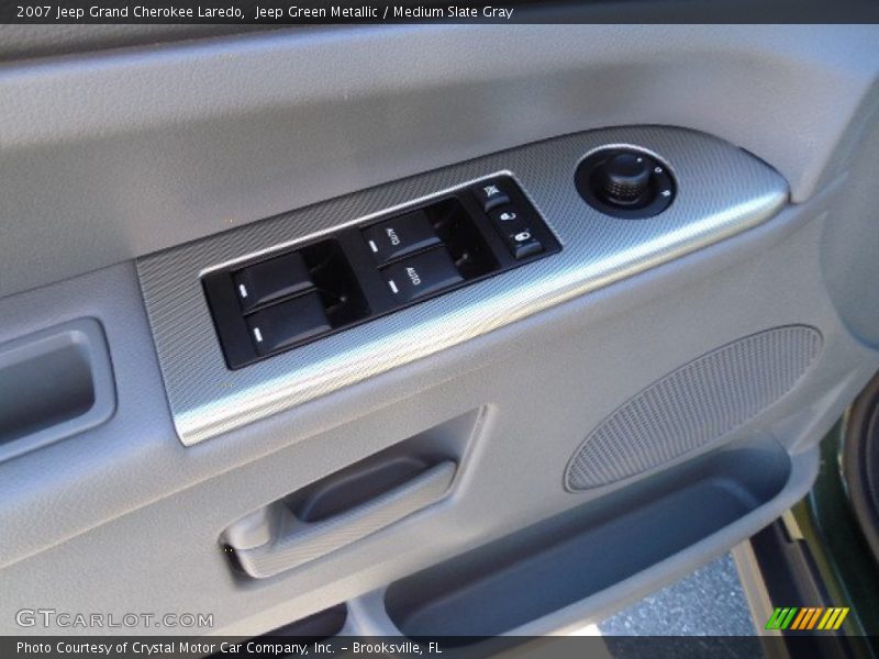 Jeep Green Metallic / Medium Slate Gray 2007 Jeep Grand Cherokee Laredo