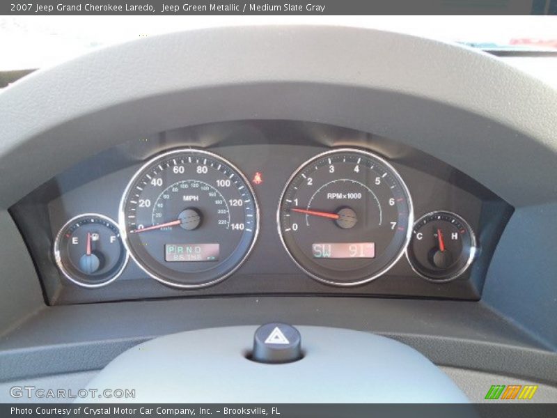 Jeep Green Metallic / Medium Slate Gray 2007 Jeep Grand Cherokee Laredo