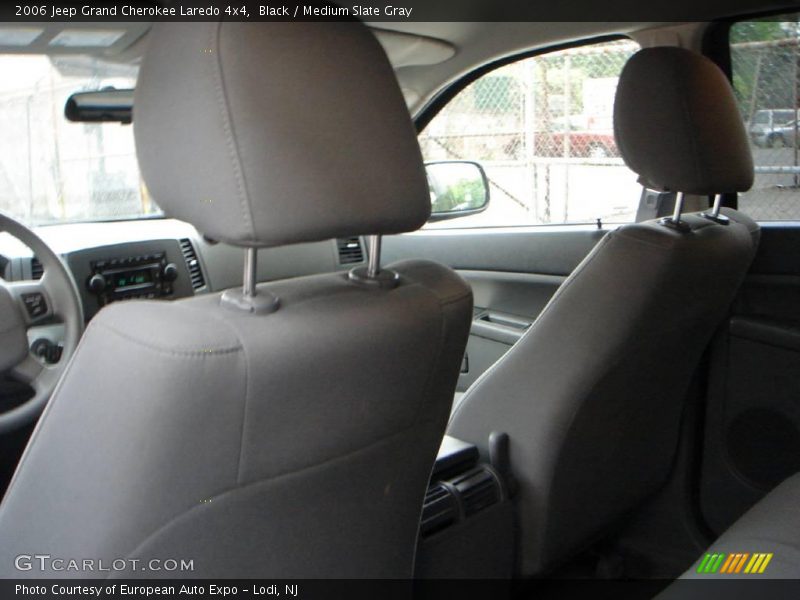 Black / Medium Slate Gray 2006 Jeep Grand Cherokee Laredo 4x4