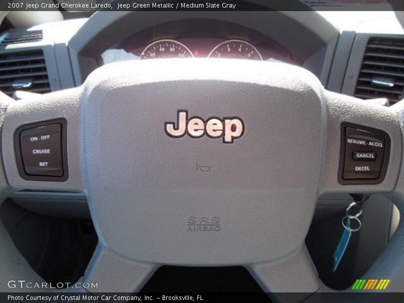 Jeep Green Metallic / Medium Slate Gray 2007 Jeep Grand Cherokee Laredo