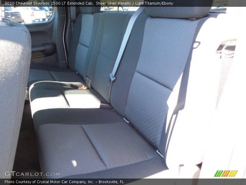 Sheer Silver Metallic / Light Titanium/Ebony 2010 Chevrolet Silverado 1500 LT Extended Cab