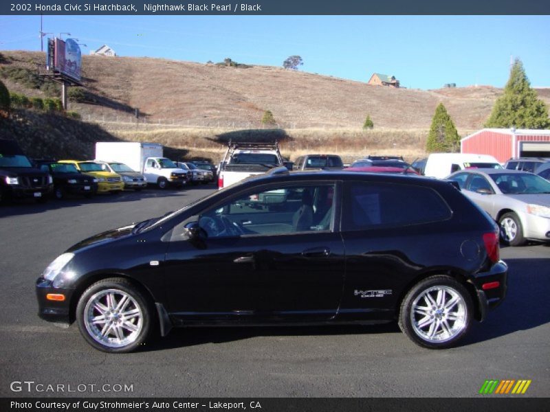  2002 Civic Si Hatchback Nighthawk Black Pearl
