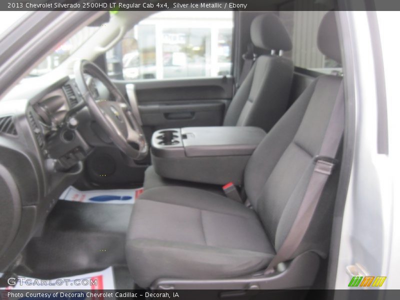 Silver Ice Metallic / Ebony 2013 Chevrolet Silverado 2500HD LT Regular Cab 4x4