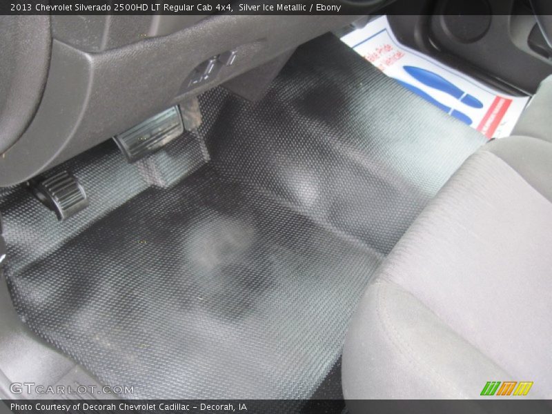 Silver Ice Metallic / Ebony 2013 Chevrolet Silverado 2500HD LT Regular Cab 4x4