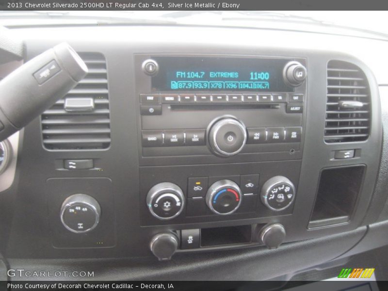 Silver Ice Metallic / Ebony 2013 Chevrolet Silverado 2500HD LT Regular Cab 4x4