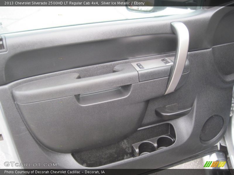 Silver Ice Metallic / Ebony 2013 Chevrolet Silverado 2500HD LT Regular Cab 4x4