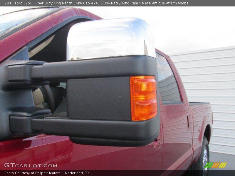Ruby Red / King Ranch Mesa Antique Affect/Adobe 2015 Ford F250 Super Duty King Ranch Crew Cab 4x4