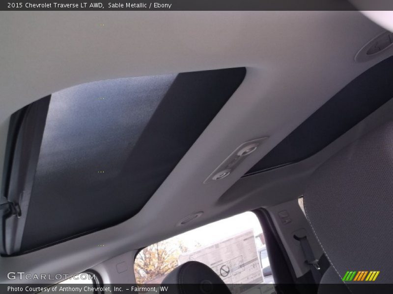 Sable Metallic / Ebony 2015 Chevrolet Traverse LT AWD