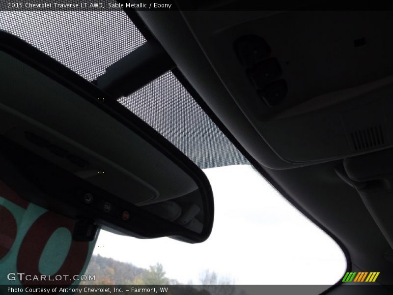 Sable Metallic / Ebony 2015 Chevrolet Traverse LT AWD