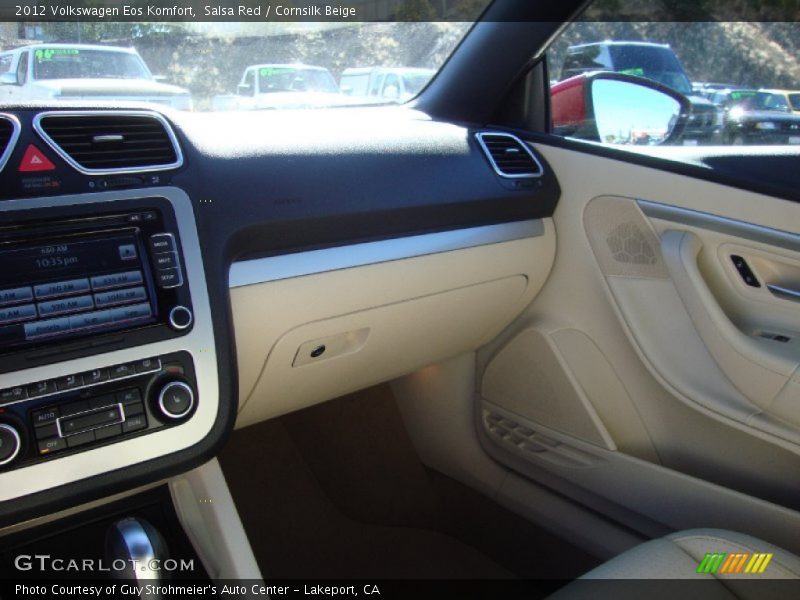 Salsa Red / Cornsilk Beige 2012 Volkswagen Eos Komfort