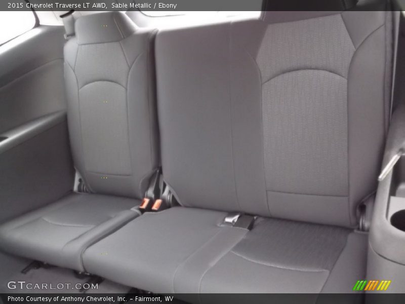 Sable Metallic / Ebony 2015 Chevrolet Traverse LT AWD
