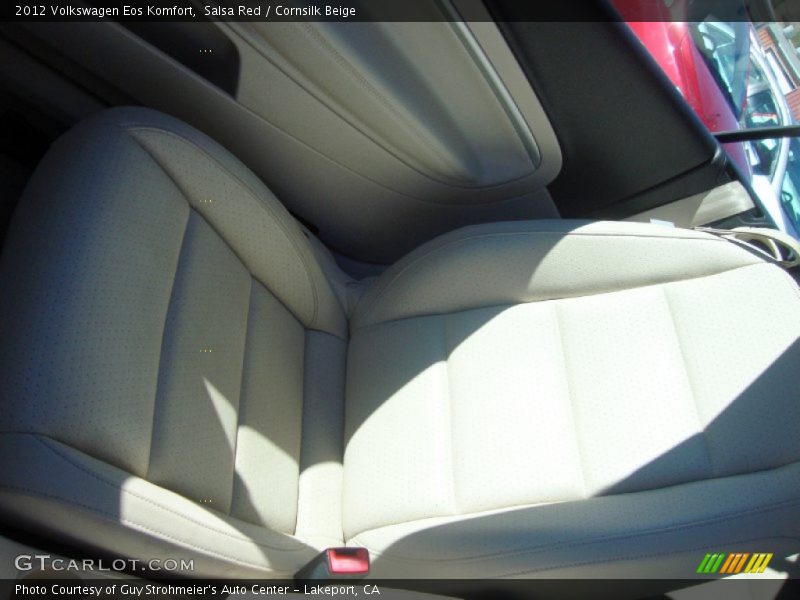 Salsa Red / Cornsilk Beige 2012 Volkswagen Eos Komfort