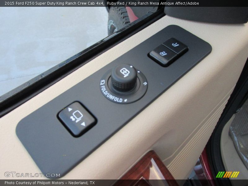 Ruby Red / King Ranch Mesa Antique Affect/Adobe 2015 Ford F250 Super Duty King Ranch Crew Cab 4x4