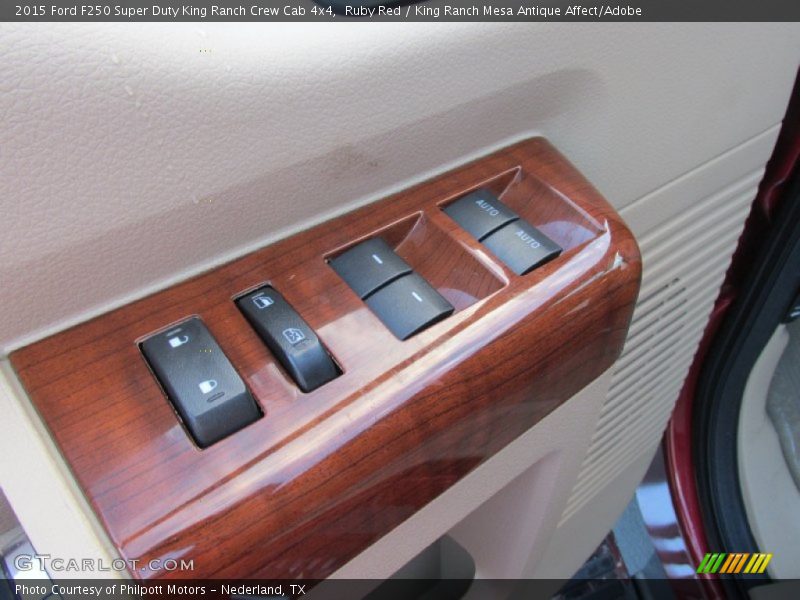 Ruby Red / King Ranch Mesa Antique Affect/Adobe 2015 Ford F250 Super Duty King Ranch Crew Cab 4x4