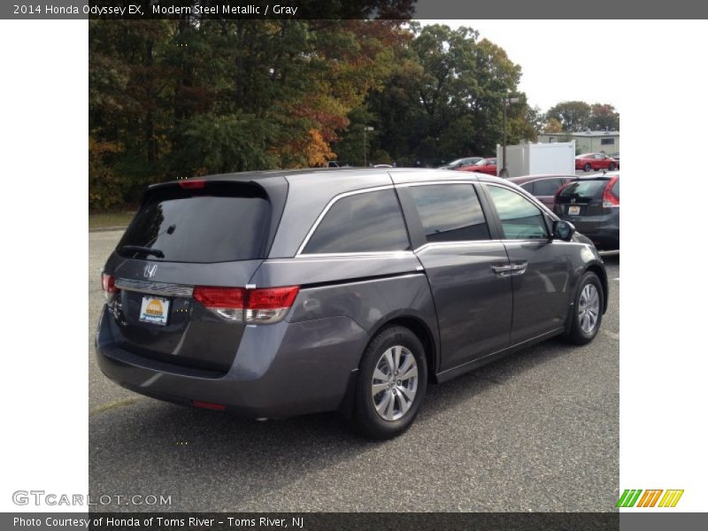 Modern Steel Metallic / Gray 2014 Honda Odyssey EX