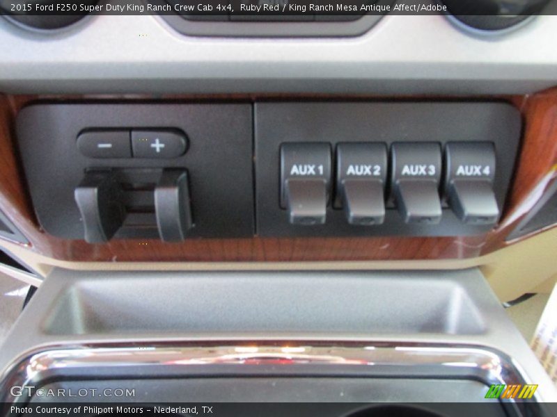 Ruby Red / King Ranch Mesa Antique Affect/Adobe 2015 Ford F250 Super Duty King Ranch Crew Cab 4x4