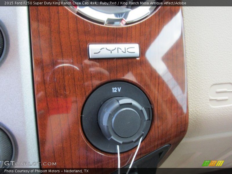 Ruby Red / King Ranch Mesa Antique Affect/Adobe 2015 Ford F250 Super Duty King Ranch Crew Cab 4x4